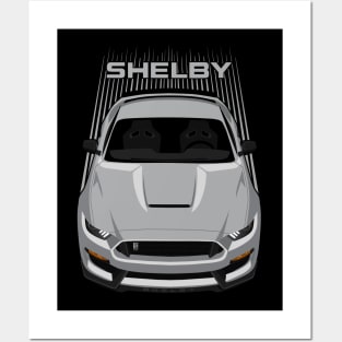 Ford Mustang Shelby GT350 2015 - 2020 - Avalanche Grey Posters and Art